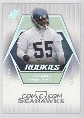 2006 SPx - [Base] - Spectrum #112 - Rookies - Darryl Tapp /25