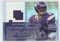 Autographed Rookie Jersey - Tarvaris Jackson #/25