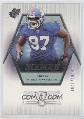 2006 SPx - [Base] #165 - Rookies - Mathias Kiwanuka /1299