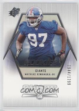 2006 SPx - [Base] #165 - Rookies - Mathias Kiwanuka /1299