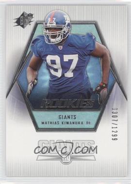 2006 SPx - [Base] #165 - Rookies - Mathias Kiwanuka /1299