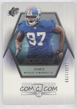 2006 SPx - [Base] #165 - Rookies - Mathias Kiwanuka /1299