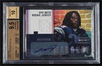 Autographed Rookie Jersey - Laurence Maroney [BGS 9.5 GEM MINT] …