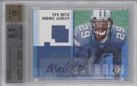 Autographed Rookie Jersey - Brian Calhoun [BGS 8.5 NM‑MT+] #/1,…