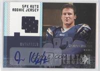 Autographed Rookie Jersey - Joe Klopfenstein #/1,650