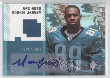 2006 SPx - [Base] #212 - Autographed Rookie Jersey - Marcedes Lewis /1650