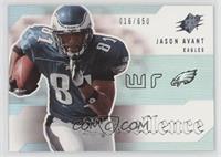 Jason Avant #/650