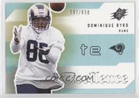 Dominique Byrd #/650