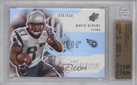 David Givens [BGS 9.5 GEM MINT] #/650