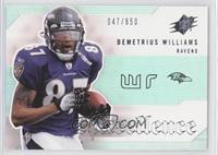 Demetrius Williams #/650