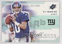 Eli Manning #/650