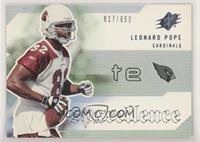 Leonard Pope #/650