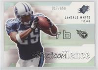 LenDale White #/650