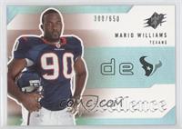 Mario Williams #/650