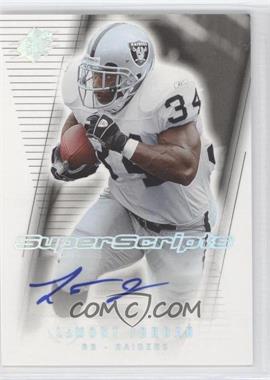 2006 SPx - Super Scripts #SS-LJ - LaMont Jordan