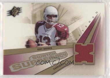 2006 SPx - Swatch Supremacy - Veteran Jersey #SW-KW - Kurt Warner