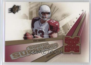 2006 SPx - Swatch Supremacy - Veteran Jersey #SW-KW - Kurt Warner