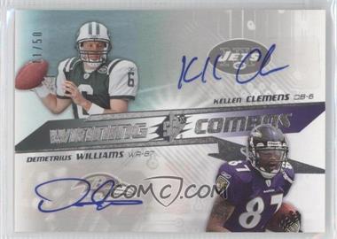 2006 SPx - Winning Combos #WC-CW - Kellen Clemens, Demetrius Williams /50