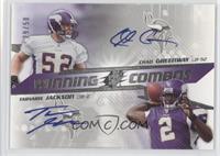 Tarvaris Jackson, Chad Greenway #/50