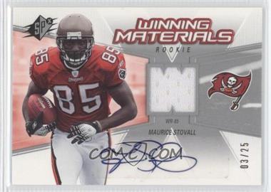 2006 SPx - Winning Materials Rookie - Signatures #WMR-MS - Maurice Stovall /25