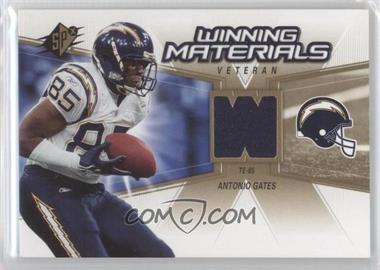 2006 SPx - Winning Materials Veteran #WMV-AG - Antonio Gates