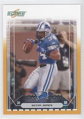 2006 Score - [Base] - Gold #88 - Kevin Jones /600