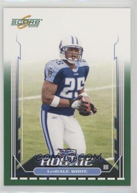 2006 Score - [Base] - Green #370 - LenDale White