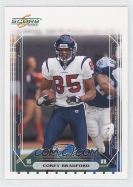 2006 Score - [Base] #109.1 - Corey Bradford (Texans)