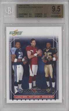 2006 Score - [Base] #330 - LenDale White, Matt Leinart, Reggie Bush [BGS 9.5 GEM MINT]