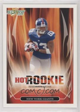 2006 Score - Hot Rookie #9 - Sinorice Moss