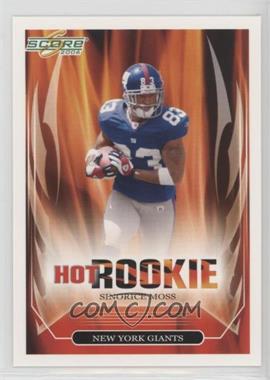 2006 Score - Hot Rookie #9 - Sinorice Moss