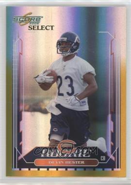 2006 Score Select - [Base] - Gold Zone #375 - Devin Hester /50