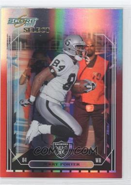 2006 Score Select - [Base] - Red Zone #199 - Jerry Porter /25