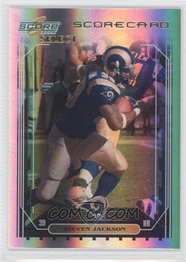 2006 Score Select - [Base] - Scorecard #250 - Steven Jackson /100