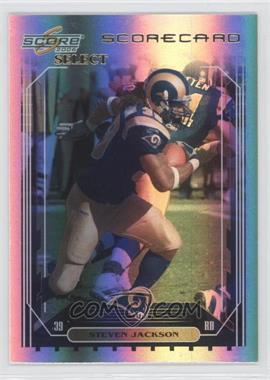 2006 Score Select - [Base] - Scorecard #250 - Steven Jackson /100