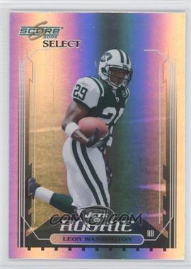 2006 Score Select - [Base] #336 - Leon Washington /599