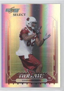 2006 Score Select - [Base] #378 - Leonard Pope /599