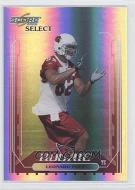 2006 Score Select - [Base] #378 - Leonard Pope /599