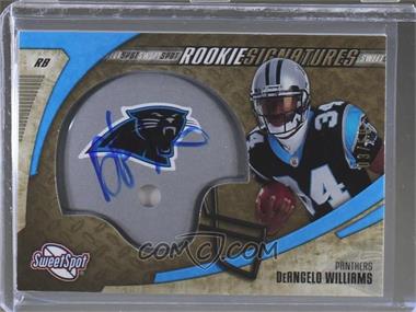 2006 Sweet Spot - [Base] - Gold #204 - Rookie Signatures - DeAngelo Williams /50