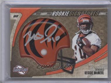 2006 Sweet Spot - [Base] - Gold #218 - Rookie Signatures - Reggie McNeal /100