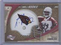 Rookie Signatures - Leonard Pope #/100