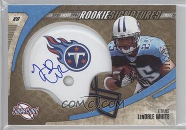 2006 Sweet Spot - [Base] - Gold #241 - Rookie Signatures - LenDale White /100