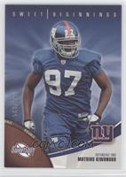 Sweet Beginnings - Mathias Kiwanuka #/699