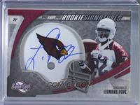 Rookie Signatures - Leonard Pope #/899