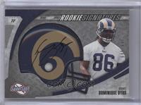 Rookie Signatures - Dominique Byrd #/899