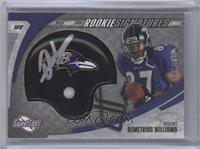 Rookie Signatures - Demetrius Williams #/899