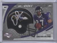 Rookie Signatures - Demetrius Williams #/899