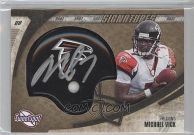 2006 Sweet Spot - Signatures - Gold #SSS-MV - Michael Vick /100