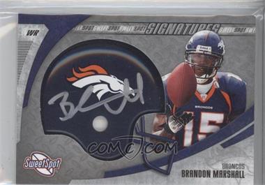 2006 Sweet Spot - Signatures #SSS-BM - Brandon Marshall