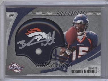 2006 Sweet Spot - Signatures #SSS-BM - Brandon Marshall